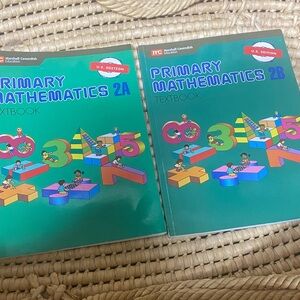 Singapore math textbooks 2A and 2B